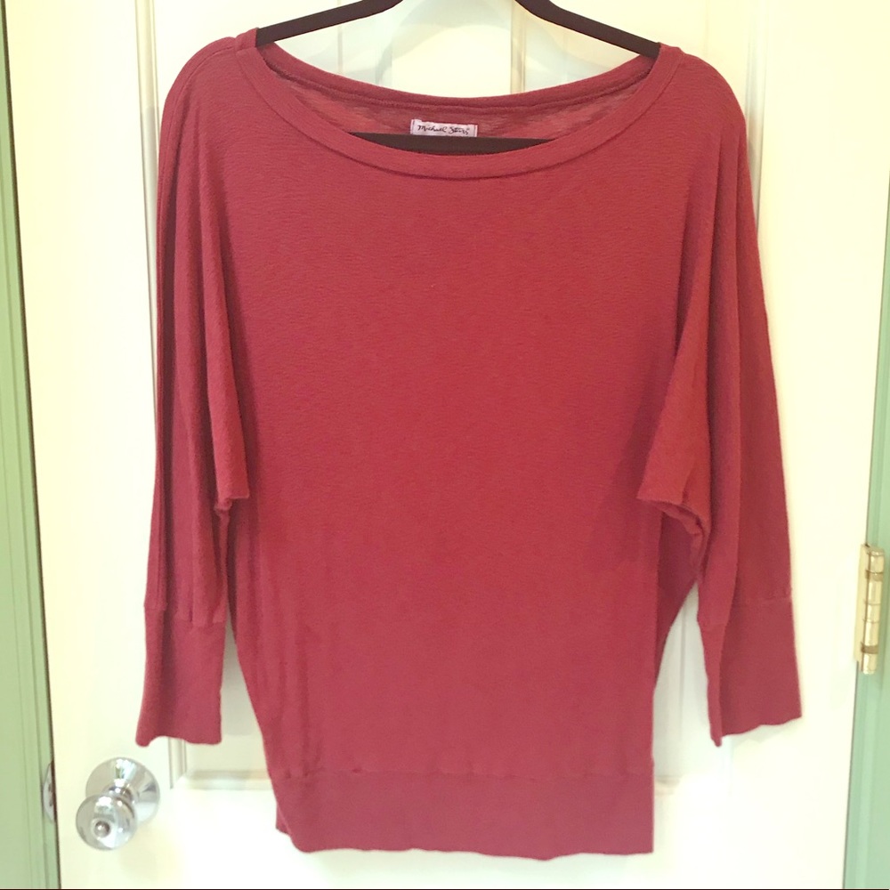 Crimson Michael Stars Sweatshirt
